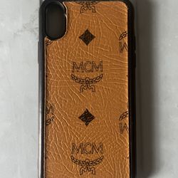 MCM brown leather iPhone XR case #MCMbrownleather