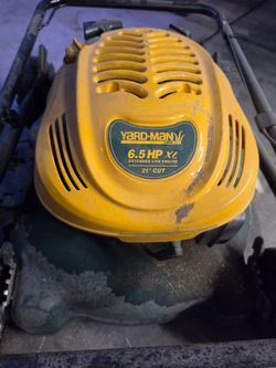 Yard-Man 6.5 HP 21" Gas Push Mower and Craftsman edger