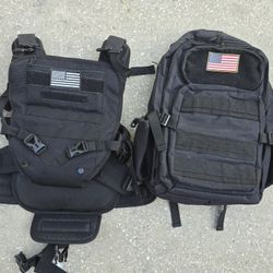 Men's Baby Carrier And Diaper Bag