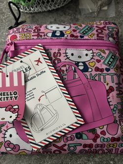 Hello Kitty Travel Packable Duffle