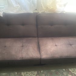 Brown Futon - Twin Size