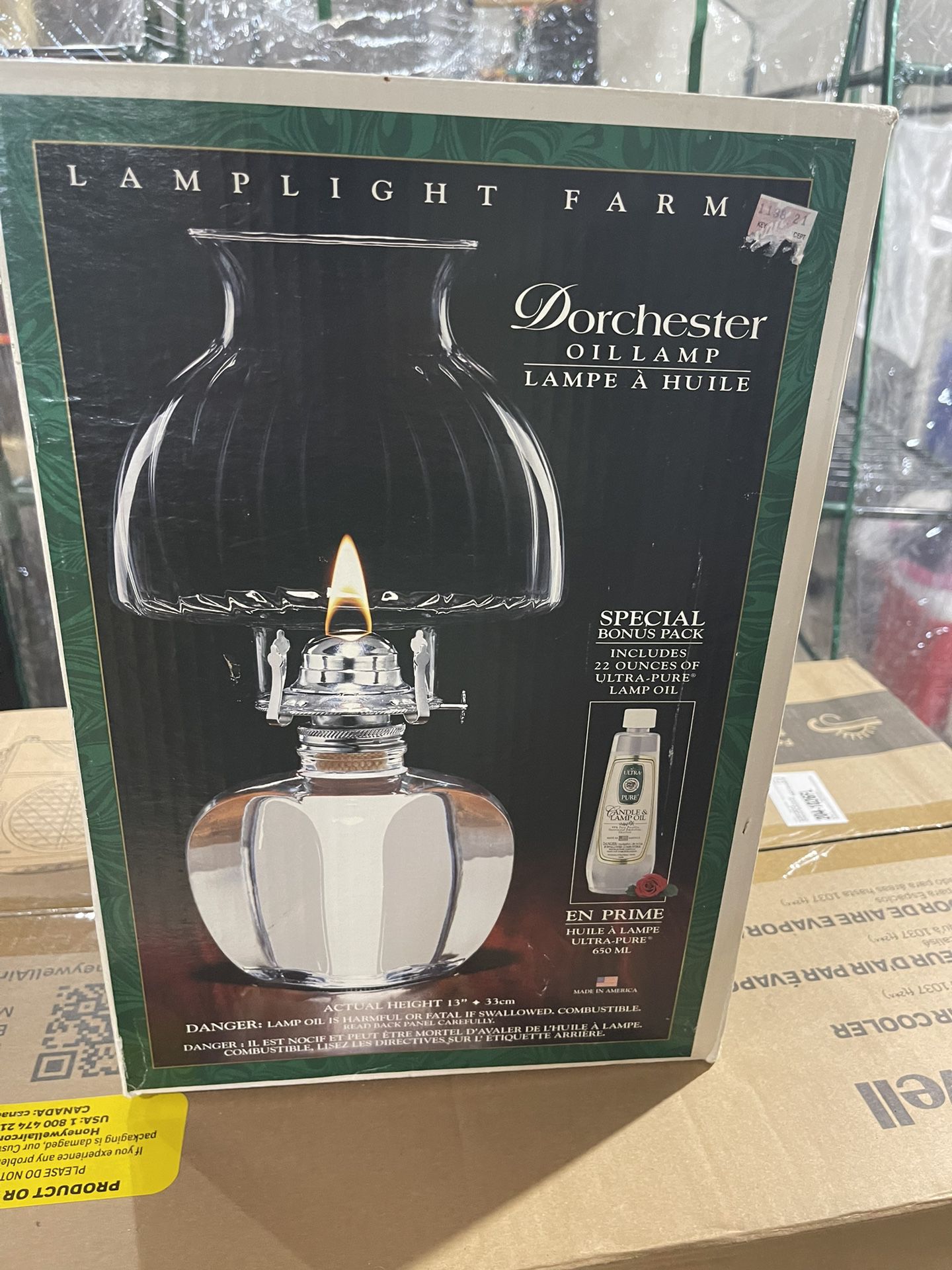 Dorchester Oil Lamp