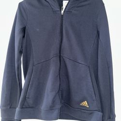 Adidas M Navy Zip Up