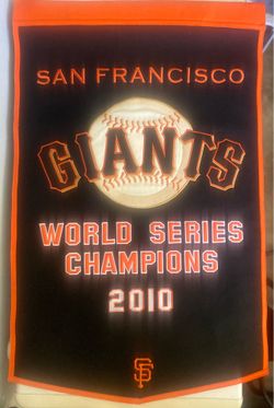 San Francisco Giants championship Banner 2010