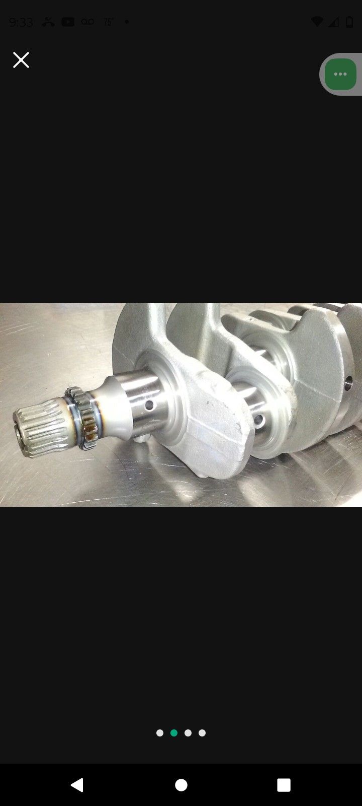 Yamaha 1.8 crankshaft fzr sho etc Cigueñal