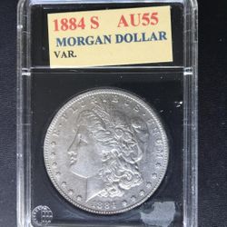 1884s Silver Morgan Dollar