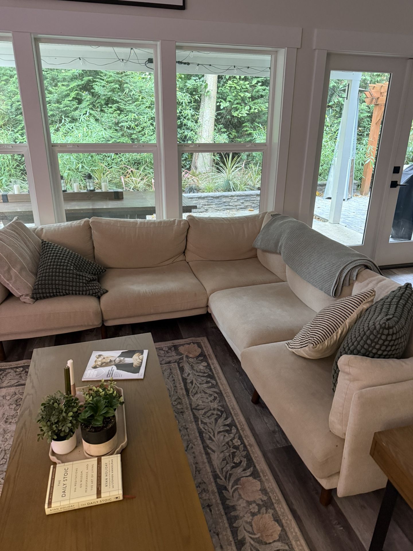 Burrow 5 Seat sectional couch