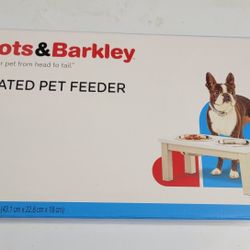 Boots and Barkley elevated pet feeder new food table dog feeder