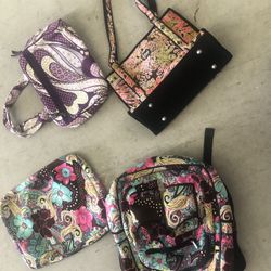 Neoprene Water Proof Back Pack With Matching Larger Zippered Pouch