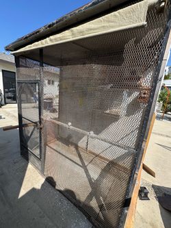 Heavy Duty Outdoor Metal Aviary / Enclosure / Catio