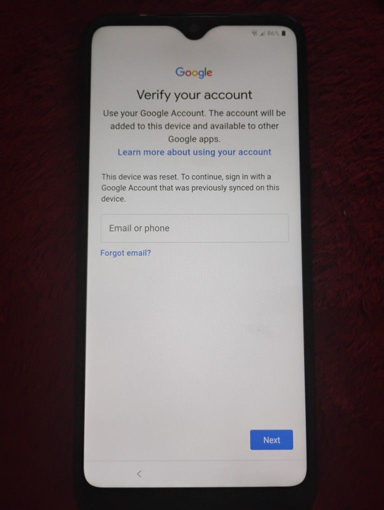 LGK 51 Phone, Pre-owned