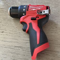 Milwaukee M12 12V Lithium-Ion Subcompact Brushless Cordless 3/8 in. Drill Driver (Tool-Only)
