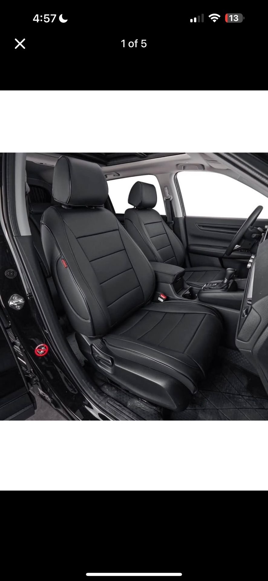EKR Custom Fit Honda CRV Seat Covers