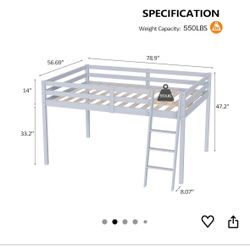 Free - Loft Bed And Solid Wood Bunk Beds