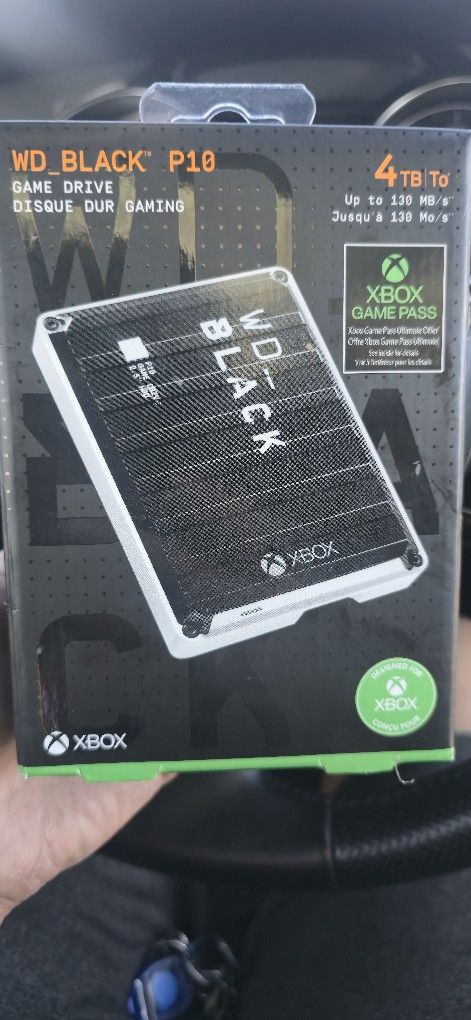 WD_BLACK P10 Game Drive for Xbox (4TB)