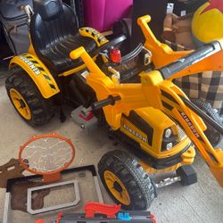 Working Construction Truck Ride On 