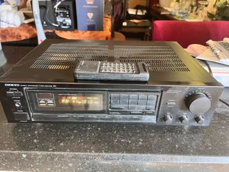 onkyo stereo receiver with remote