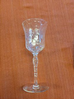 11 Vintage Cordial Glasses