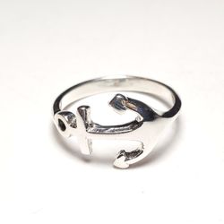 Silver Anchor Ring