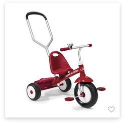 Radio Flyer Trike With Steering Handle 