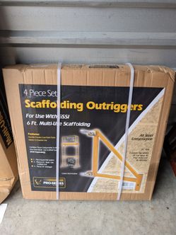 Pro-Series Scaffolding Outriggers 4 Piece Set