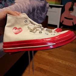 Converse Play Comme Des Garcons Size 3