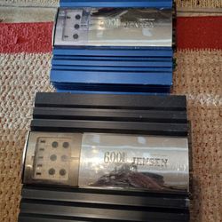 Jensen Car Stereo Amp Set 