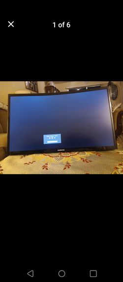 Samsung monitor curve style 24 inche screen size Cord