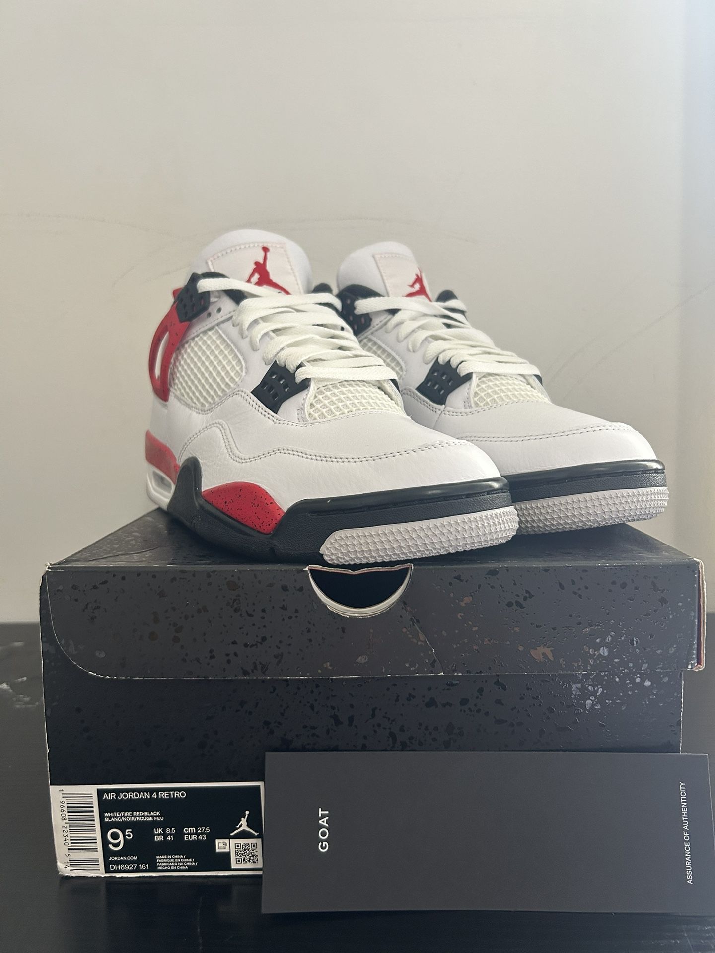 Jordan 4 Red Cement