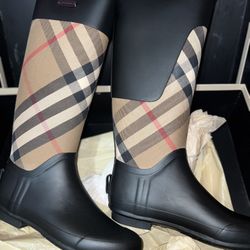 Burberry RainBoots Brand New Never Used 