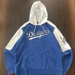 Dodger hoodie Majestic Blu (Large)