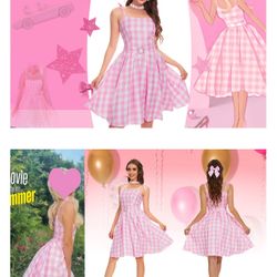 Barbie Cosplay Costume Size 1XL
