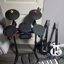 Guitar Hero Wii Bundle (Add-Ons Available)