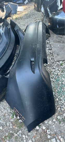 2014 Mazda 6 Sport - Rear Upper - Primed, Lower - Textured Bumper Cover, Sedan