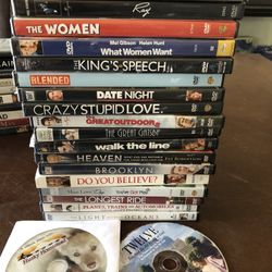 21 DVDs All Good Condition No Scratches 