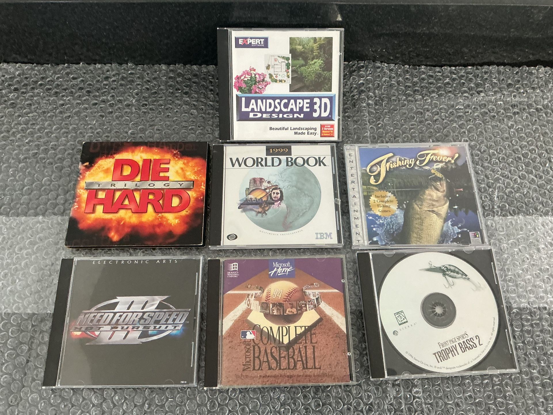 Vintage PC Cd ROM Game Software Lot