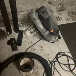 16 Gallon 6.5 Peak HP NXT Shop Vacuum Wet Dry Vac , Filter, Locking Hose and Accessories
