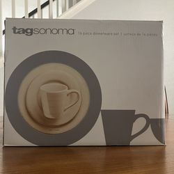 Tag Sonoma 16 Piece Dinner Set (New)