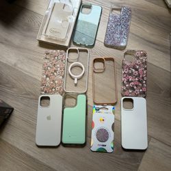 Lot of 10 Random iPhone Cases – $25
