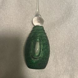 Vintage Perfume Bottle. 7 1/2 Inches From Bottom To The Top Of The Perfume Applicator 
