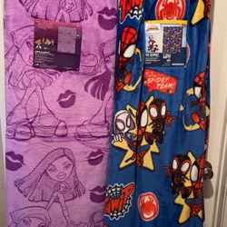 TWIN Marvel Spiderman Blanket-throws 