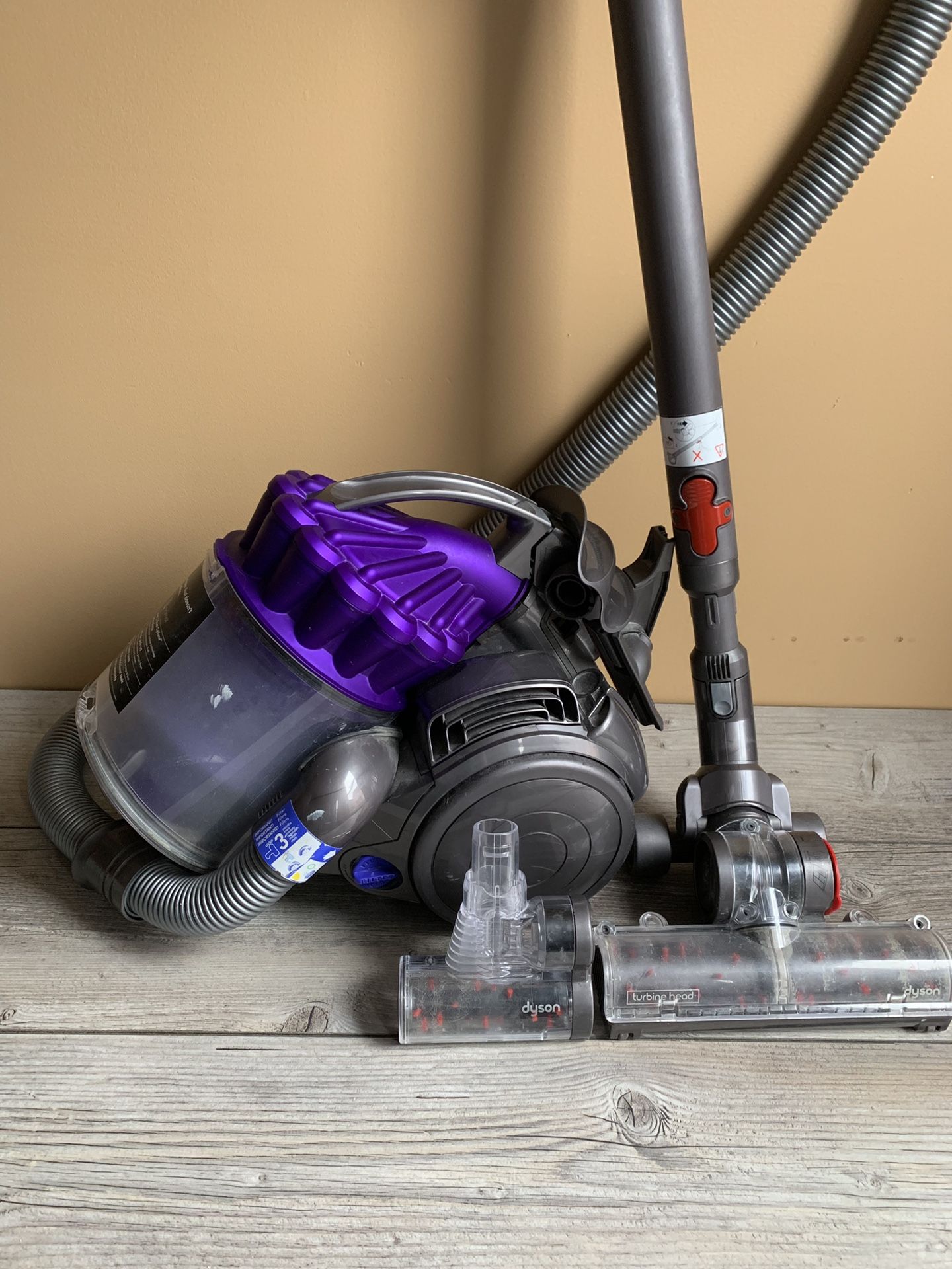 Dyson DC23 Animal Canister Vacuum in Purple