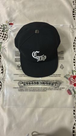 Chrome hearts black and white hat