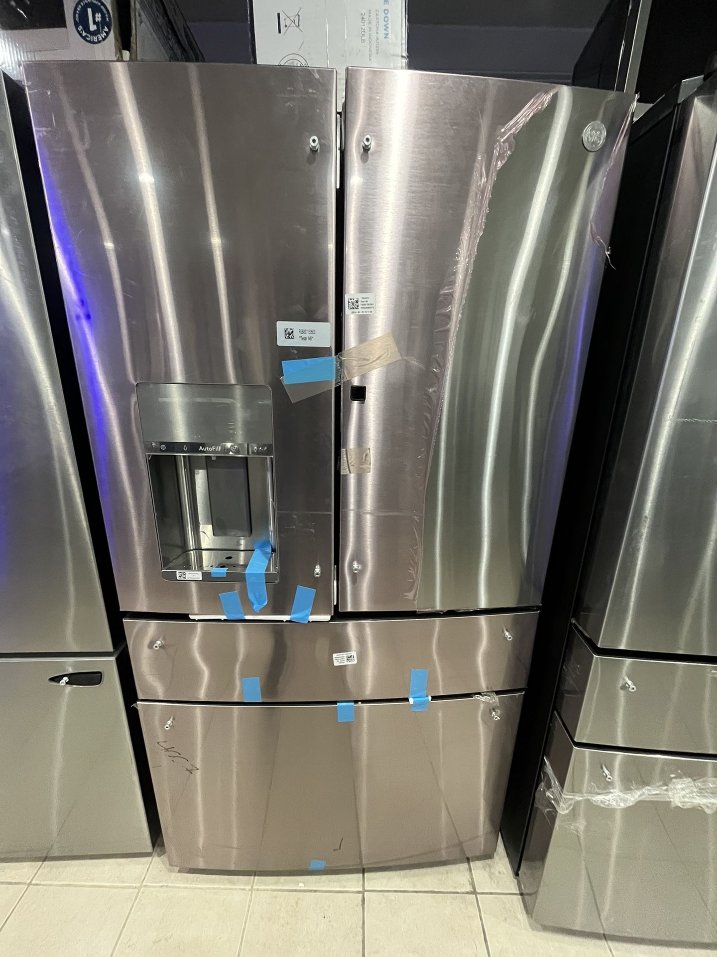 GE Profile Refrigerator 4-Door In Stainless Steel