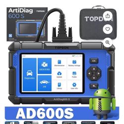 New Topdon AD600S OBD2 SCAN Tool Scanner Check Engine All Models ABS Srs Reset