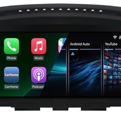 Car Stereo for BMW E60 E90 E92 Radio with CarPlay Android Auto Upgrade CIC idrive System Screen for 3/5 Serie E61/E91/E93(2008-2013)