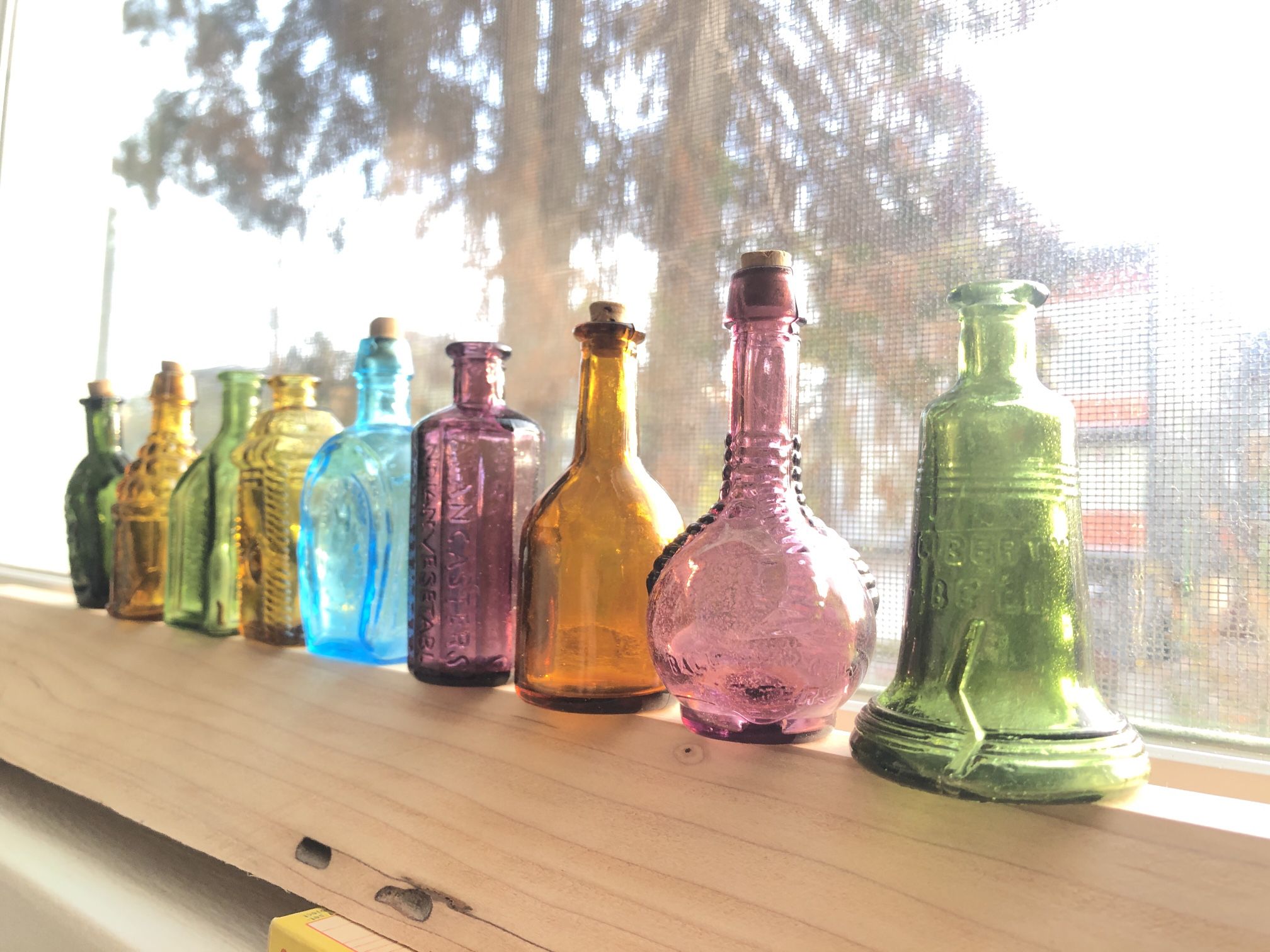 Cute Mini Glass Bottles!