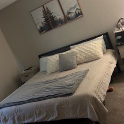 King Size Bed And Mattress 