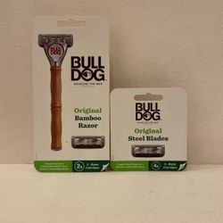 Bulldog Original Bamboo Razor Skincare for Men Bundle Set