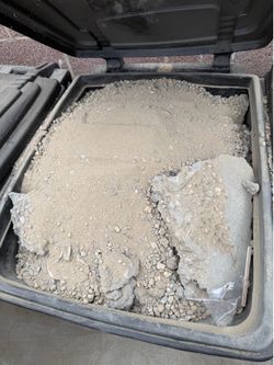 Free gravel sand mix for concrete